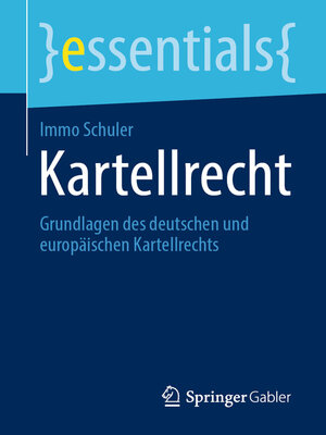 Kartellrecht - ebook